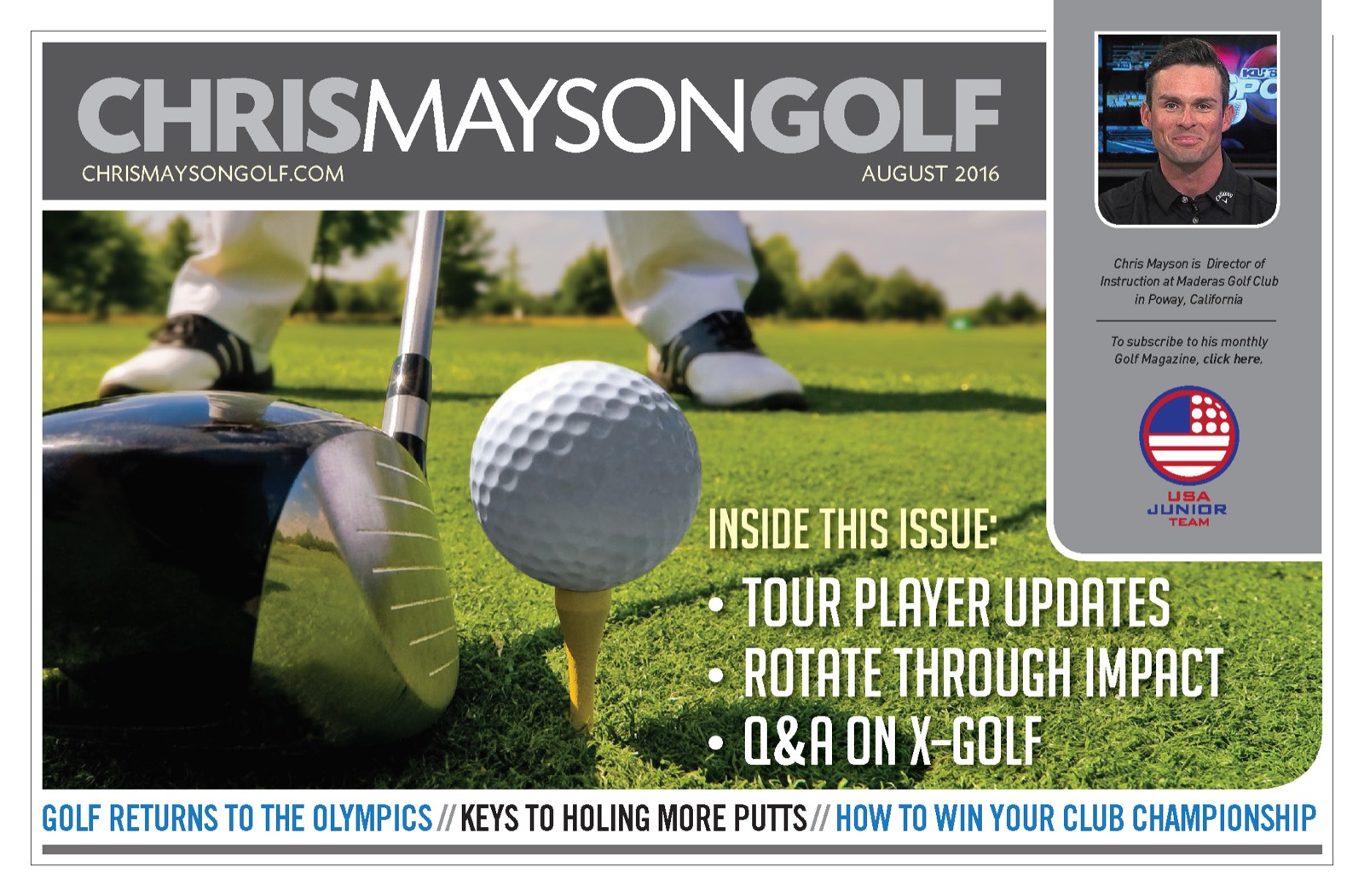E-newsletter sample