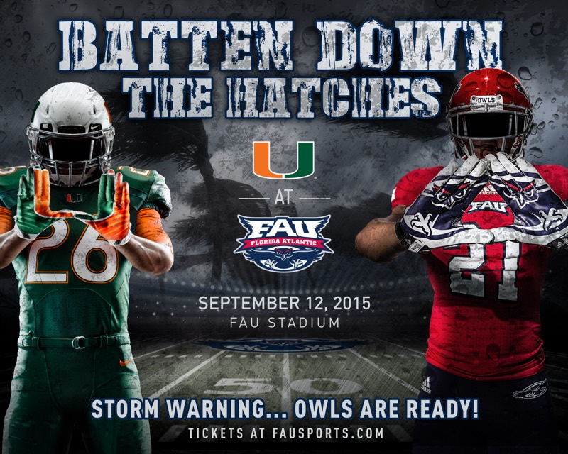 FAU Women's Softball Schedule Poster