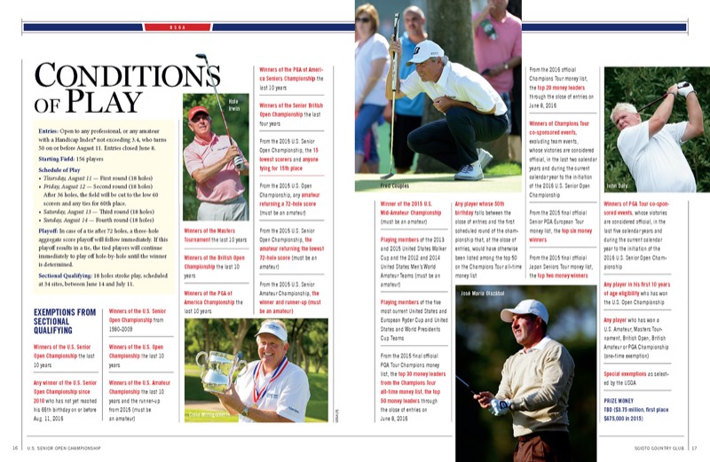 Sample magazine spread