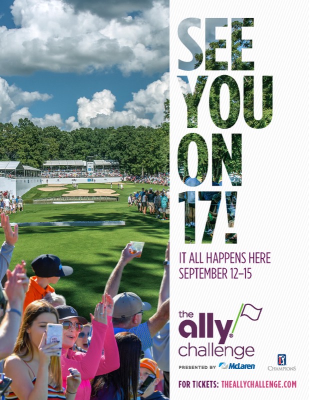 The Ally Challenge marketing ad
